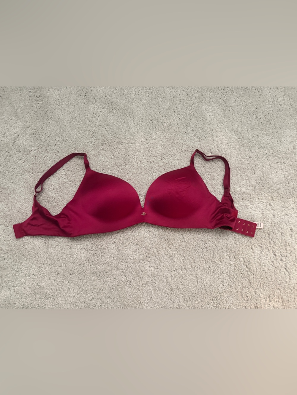 Victoria's Secret Wine Red T-Shirt Bra